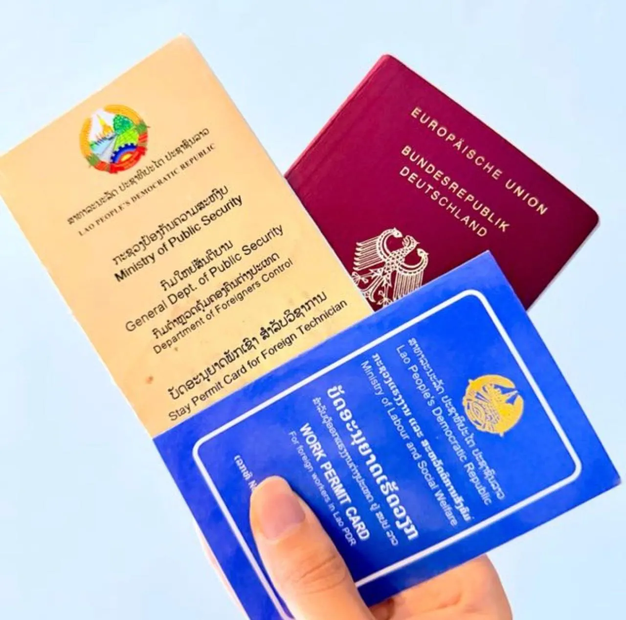 Stay permit and work permit